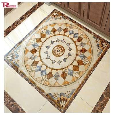 Mosaic glazed tiles floor tile cheap medallions