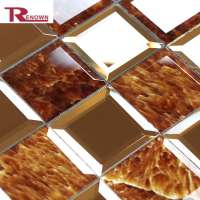 hot sale brown square mosaic tile